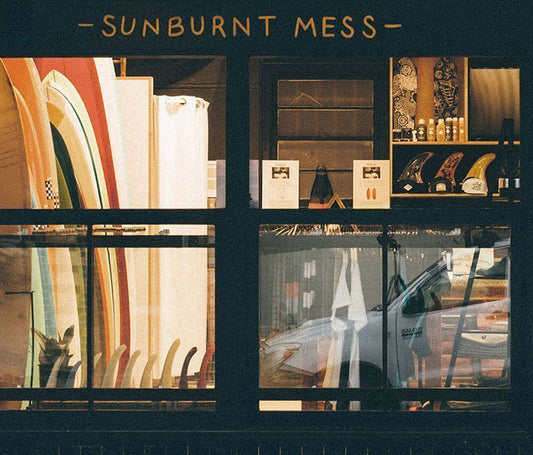 SUNBURNT MESS